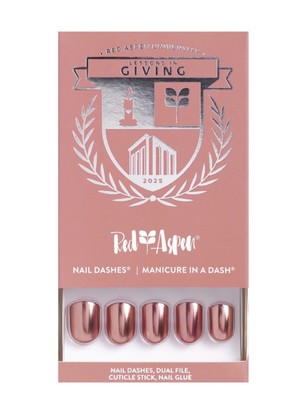 NEW Red Aspen nails